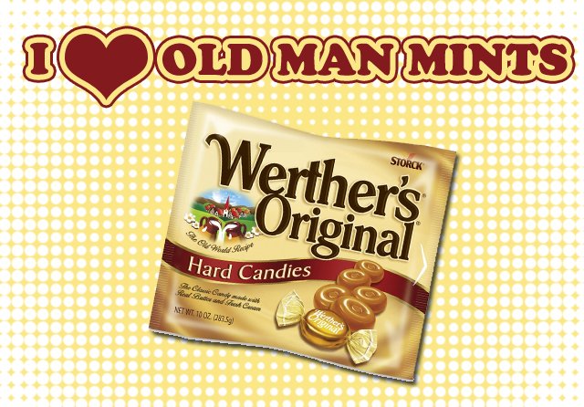 Image result for werther's original old people
