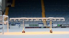 Sheffield Wednesday in the snow