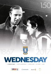 Sheffield Wednesday programme cover - SWFC vs Ipswich Town