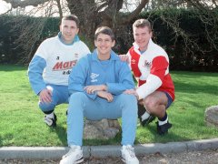 David Hirst, Gary Lineker and Alan Shearer