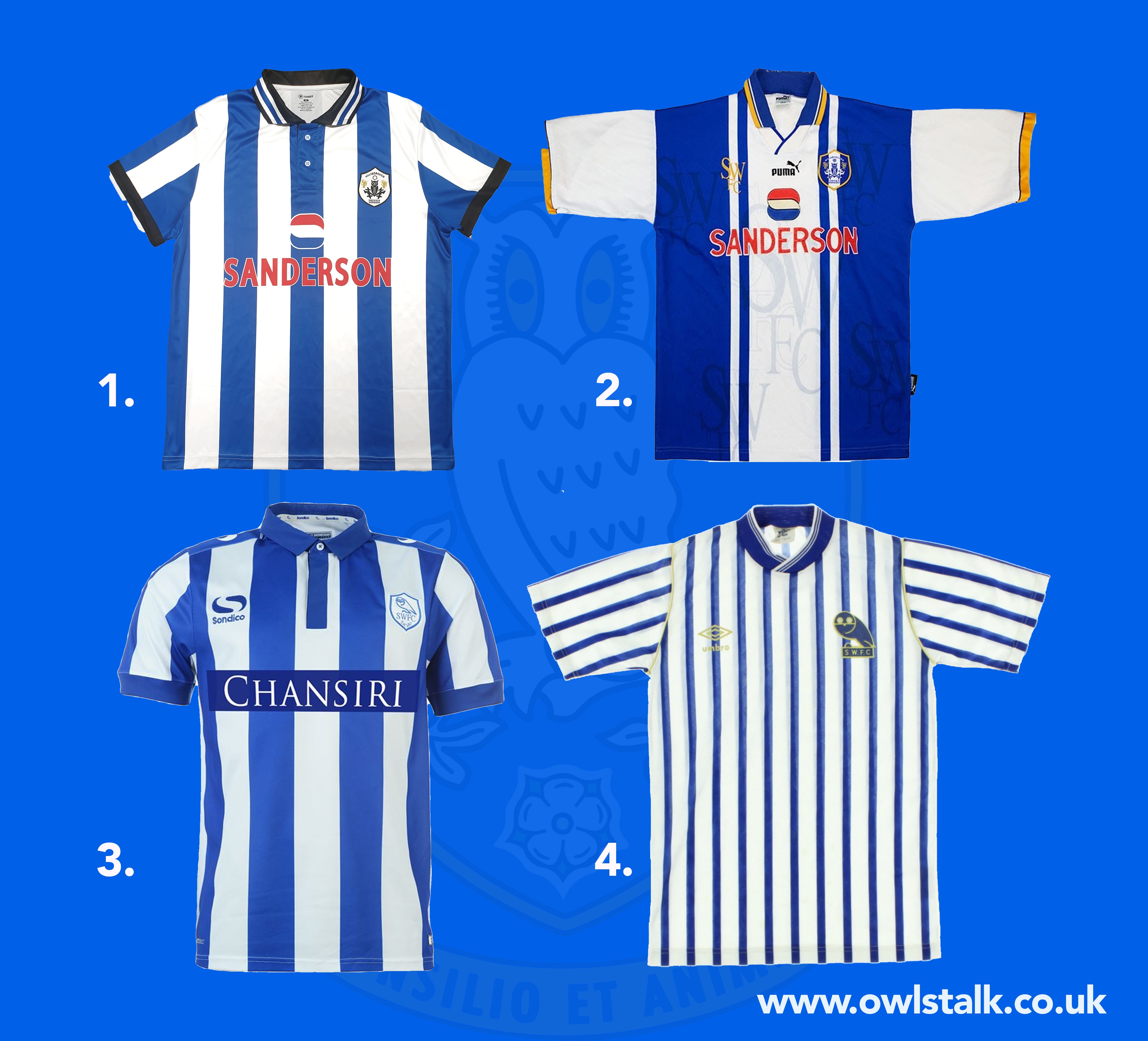 Best Sheffield Wednesday shirt of all time?